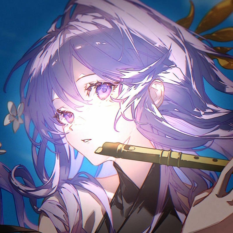 Avatar anime sáng nữ phong cách trong sáng xinh