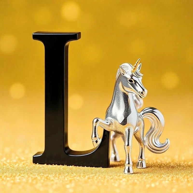 Avatar chữ L Hello Kitty nền trắng sạch