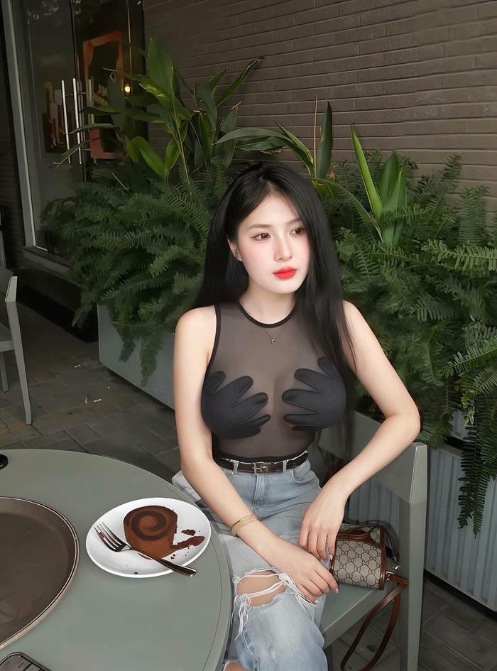 Avatar gái ngon body đẹp phong cách hiện đại