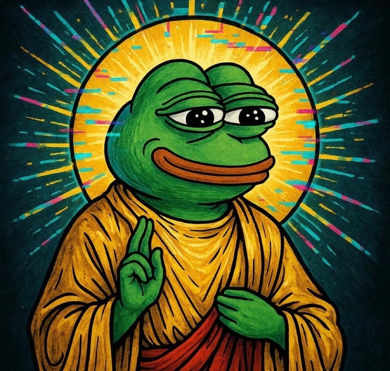 Biểu cảm ngộ nghĩnh từ nhân vật meme ếch xanh