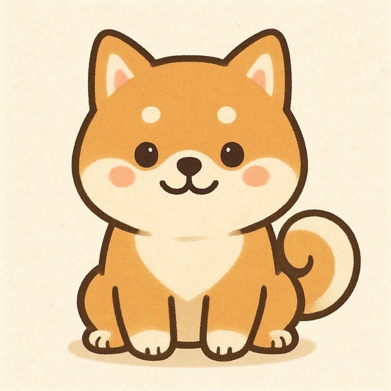 Chú mèo con mắt to long lanh trong chibi con vật dễ thương