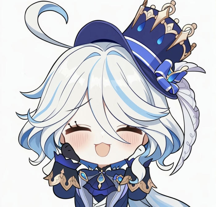 Furina chibi nhỏ nhắn nhìn là thích