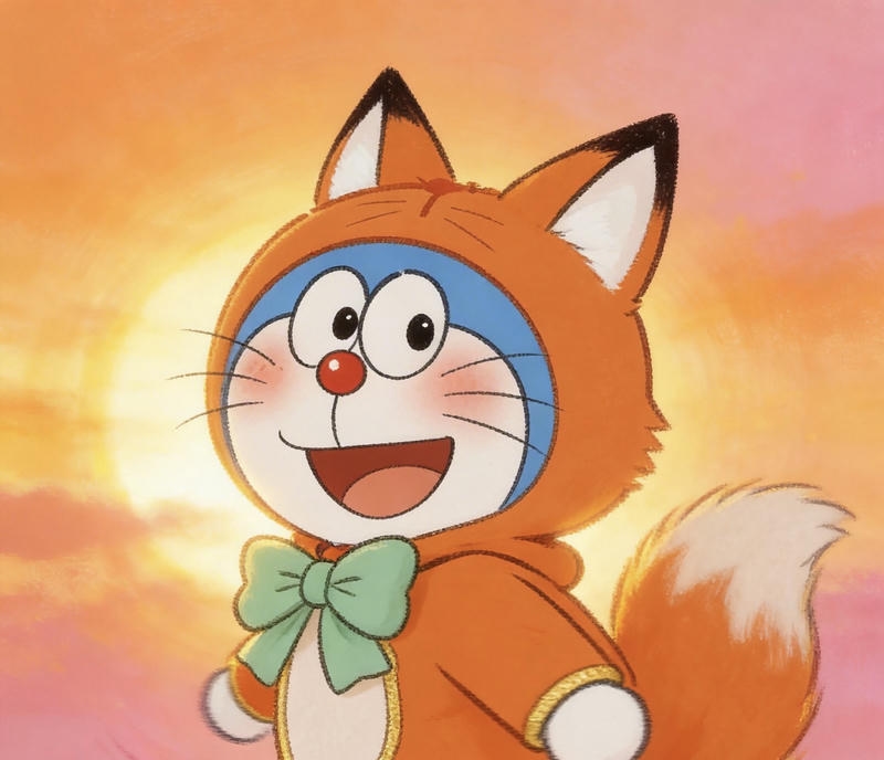 Hình ảnh Doraemon chibi siêu đáng yêu