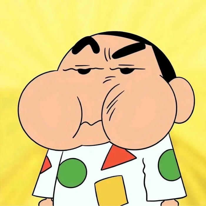 Hình ảnh Shin cute phồng má ăn uống ngon lành