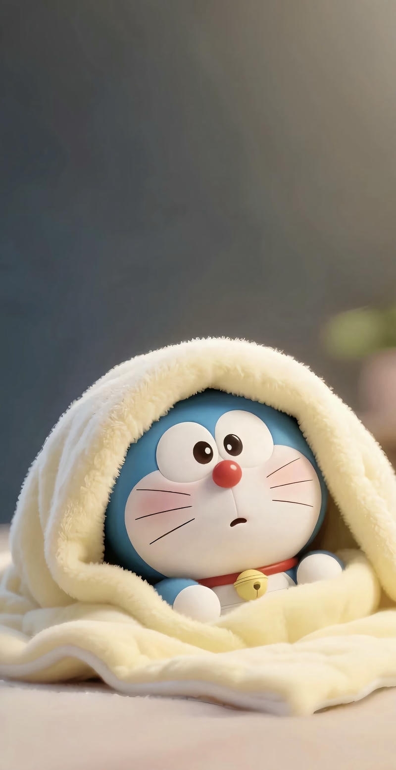 Hình ảnh sáng dễ thương với Doraemon chibi