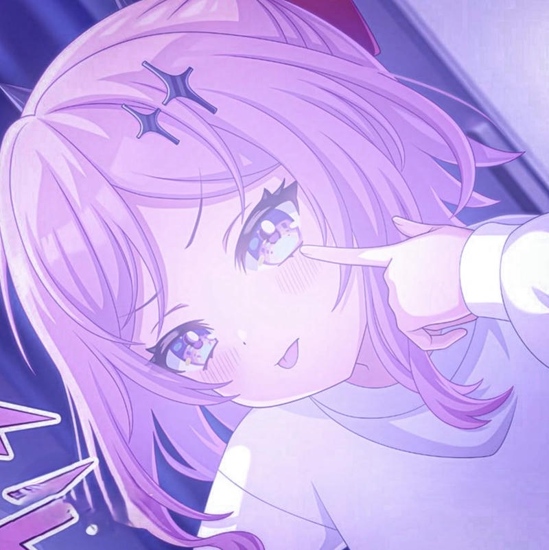 Hình avatar anime sáng nữ phong cách dễ thương