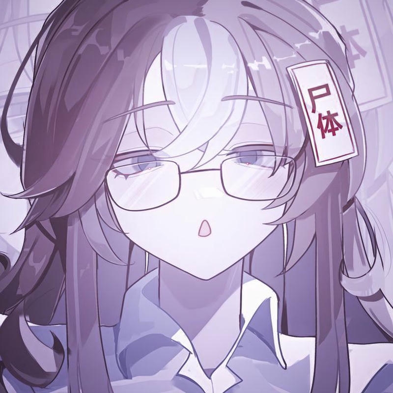 Hình avatar anime sáng nữ phong cách trong trẻo