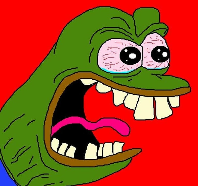 Hình chú ếch xanh meme khiến người xem bật cười