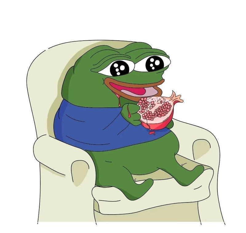 Hình meme ếch xanh chú hề gây cười trên mạng