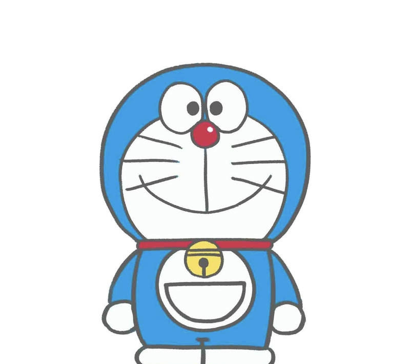 Hình mèo máy Doraemon chibi vui nhộn