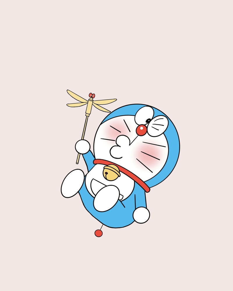 Khoảnh khắc vui nhộn của mèo máy doremon chibi