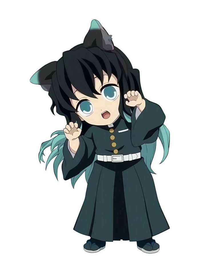 Muichirou chibi tỏ vẻ đáng yêu