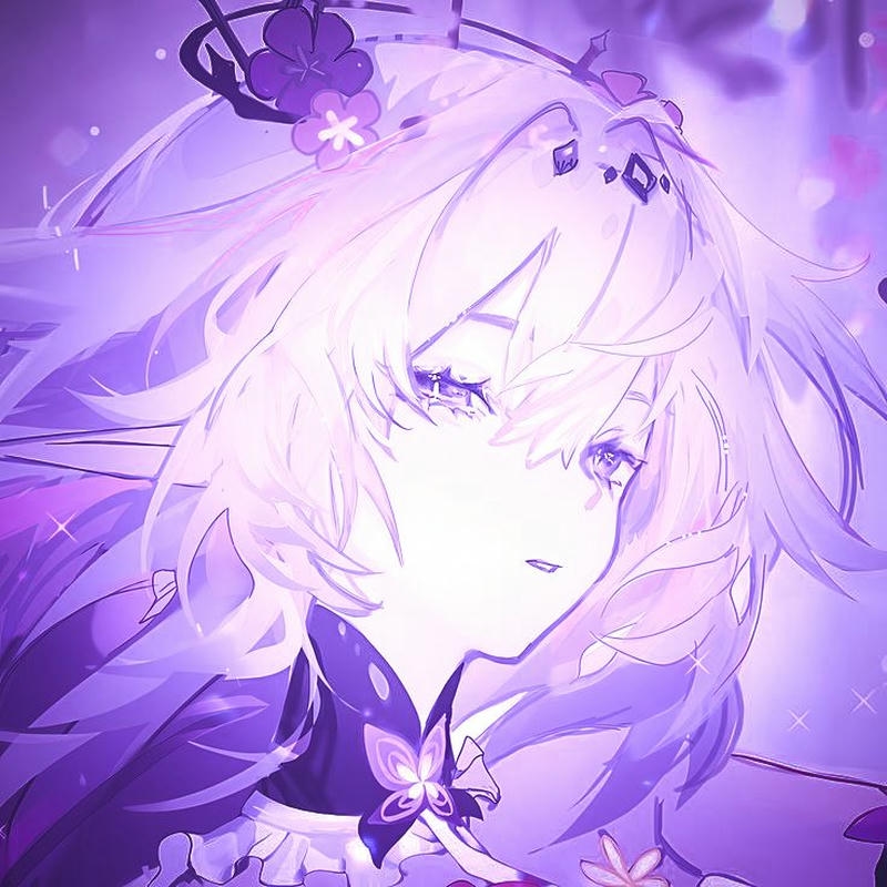 Nữ anime ảnh avatar sáng dễ thương hiện đại