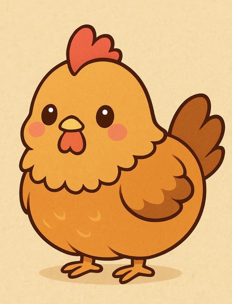 Thú cưng hoạt hình siêu đáng yêu ảnh chibi con vật dễ thương