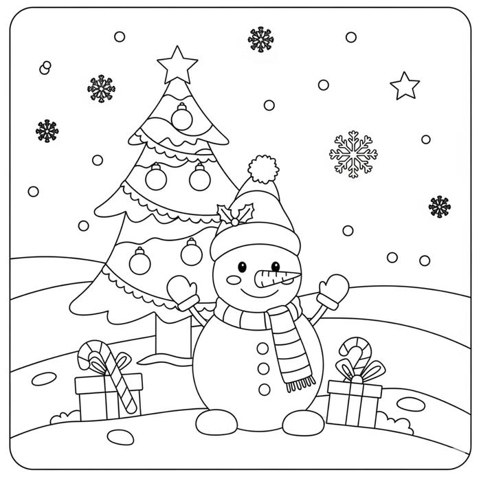 Tô màu Noel quà tặng xinh