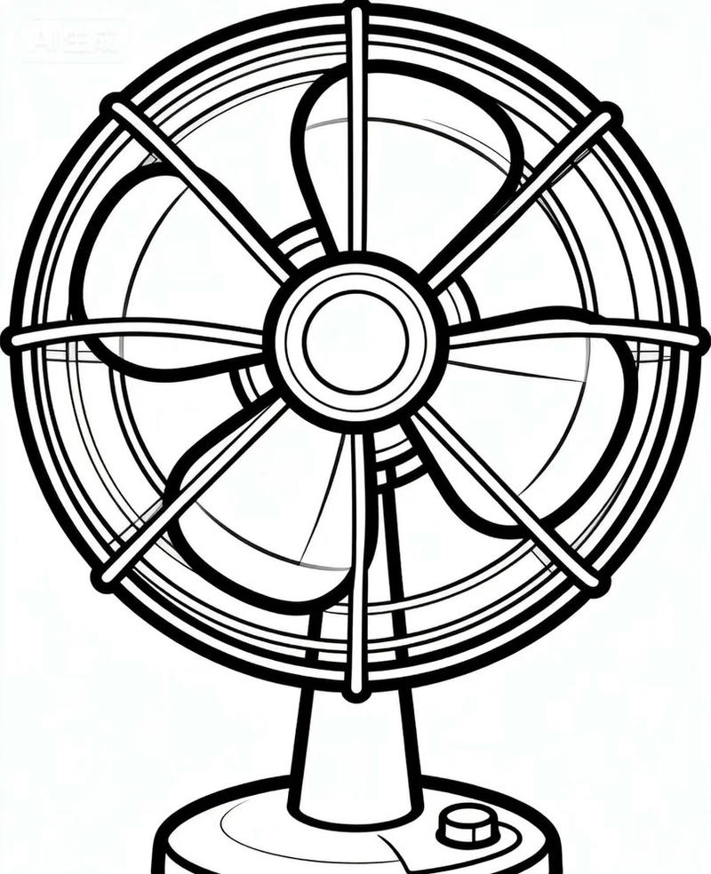 Tranh quạt nghệ thuật truyền thống phù hợp tô màu