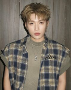 Vẻ ngoài trai đẹp Việt Nam nụ cười dịu mái tóc vàng