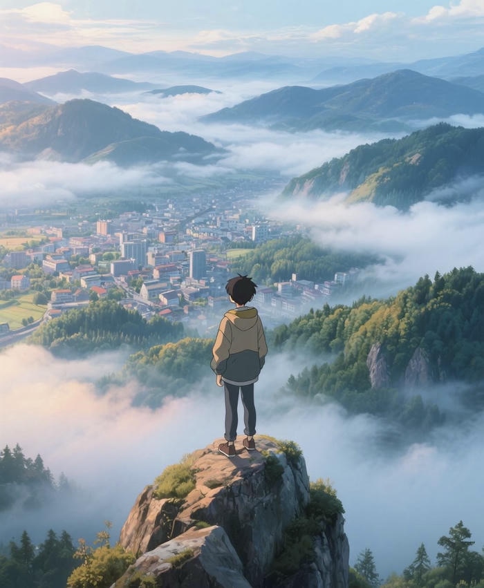 ảnh anime chill không khí mát