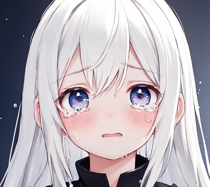 ảnh anime khóc khung cảnh buồn