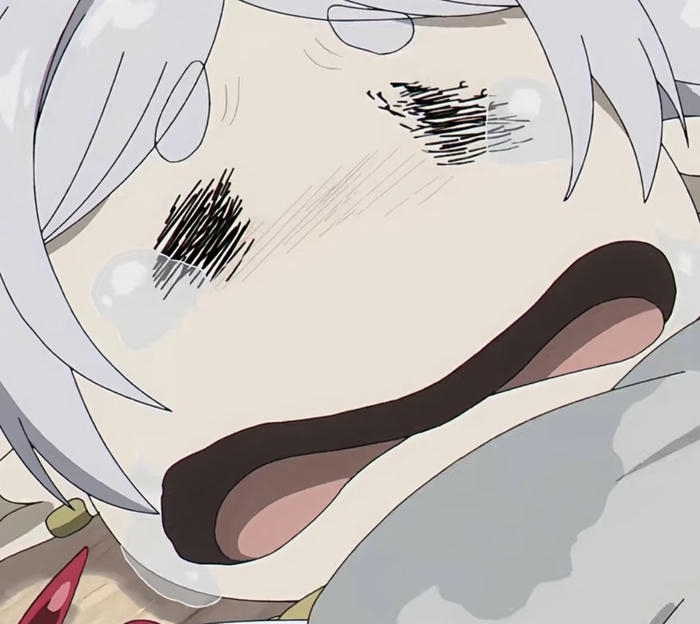 ảnh anime khóc khuôn mặt buồn