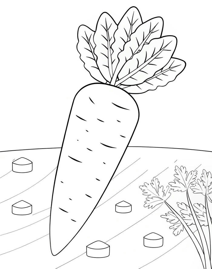 ảnh cà rốt dành cho thiếu nhi