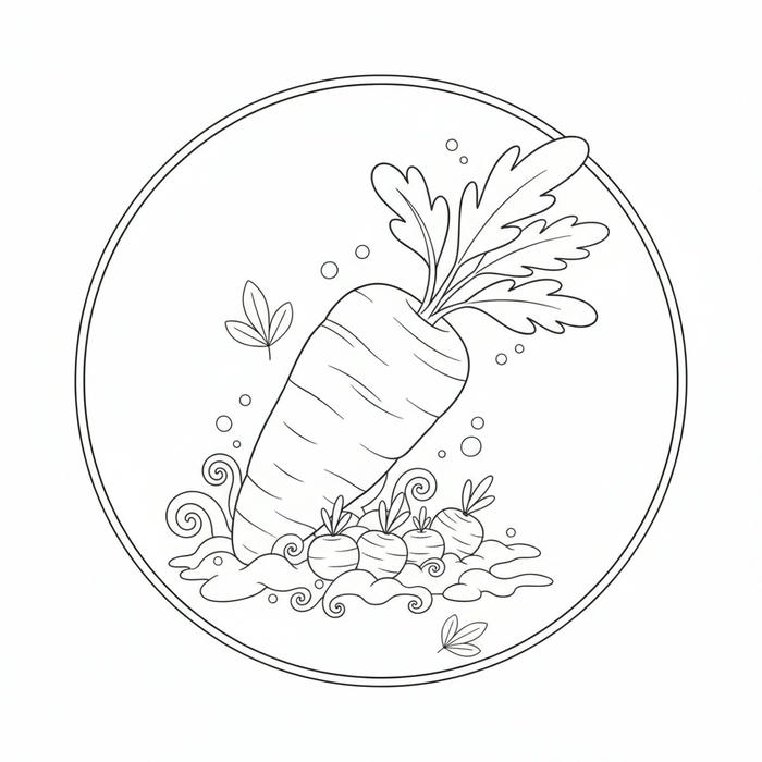 ảnh cà rốt giáo dục cho trẻ