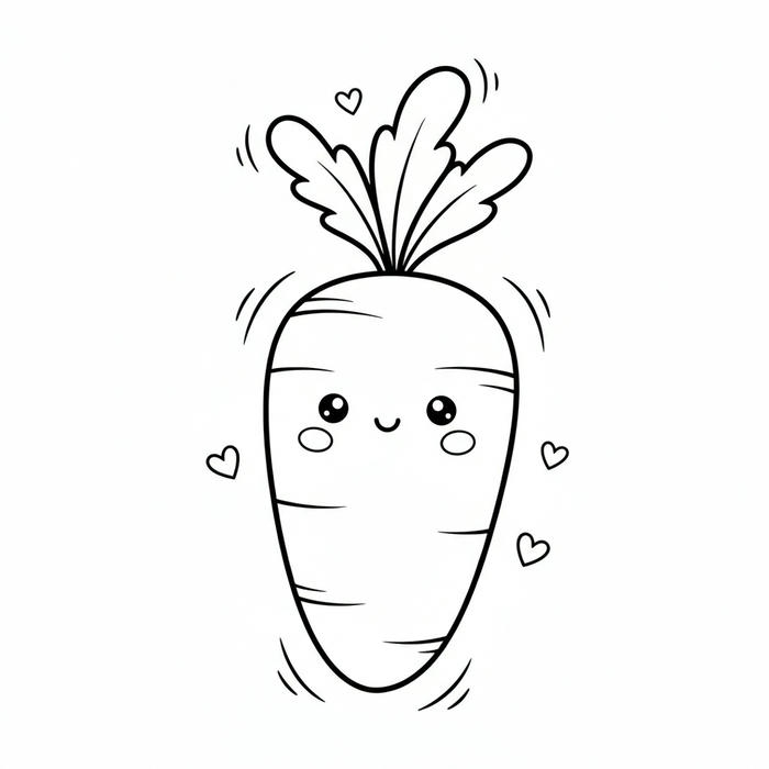 ảnh cà rốt hoạt hình ngộ nghĩnh