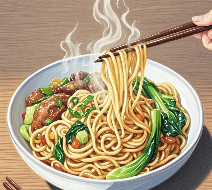 ảnh đồ ăn anime tổng thể hài hòa