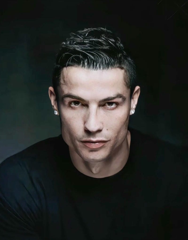 avatar Ronaldo phong cách thể thao mạnh mẽ