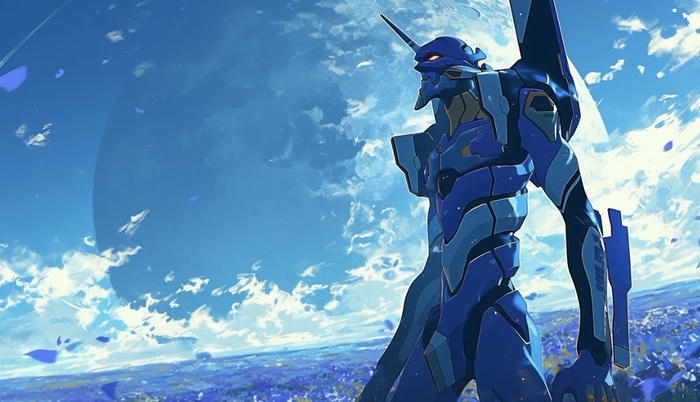 hình ảnh anime 4k bầu trời chi tiết