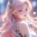 hình ảnh anime 4k tóc bay chi tiết