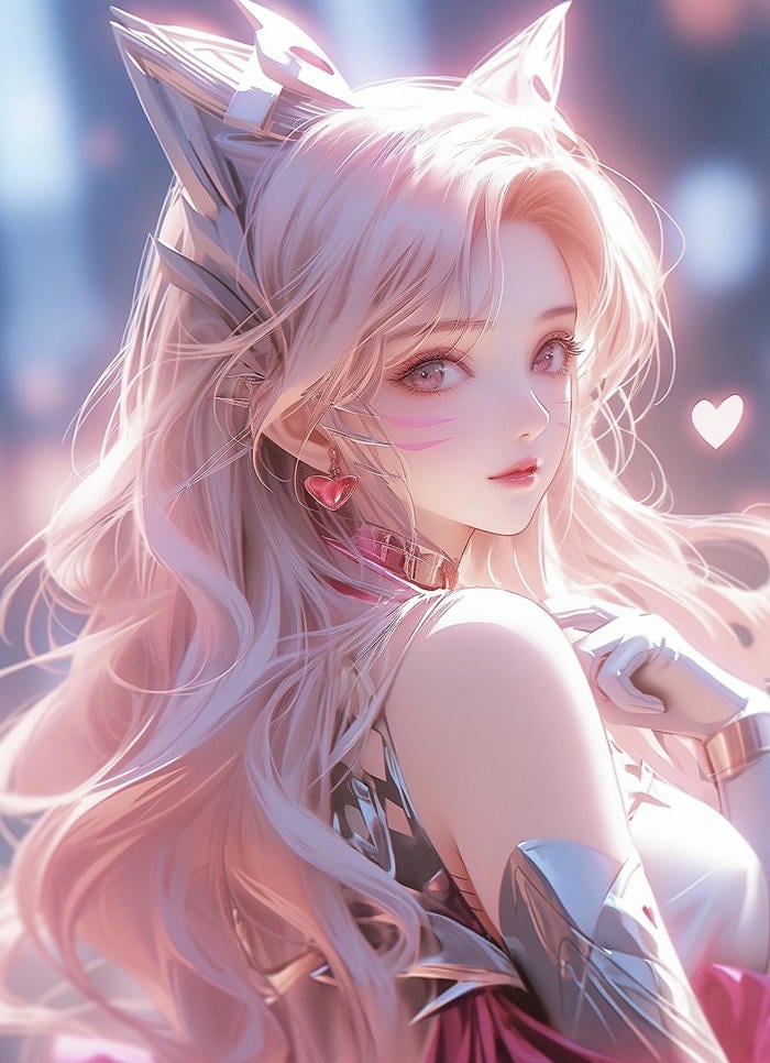 hình ảnh anime 4k tóc bay chi tiết