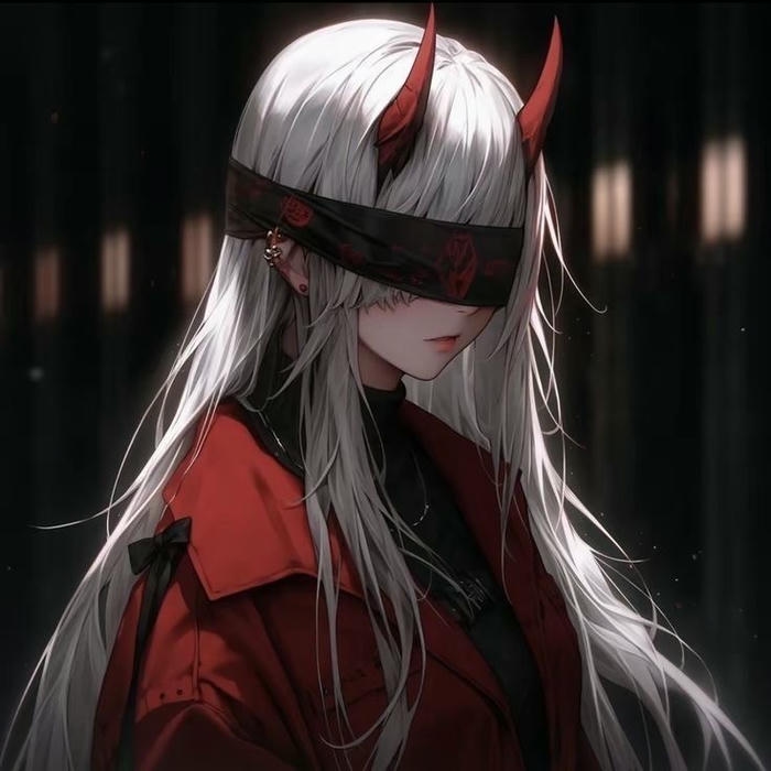 hình ảnh anime che mặt cúi đầu