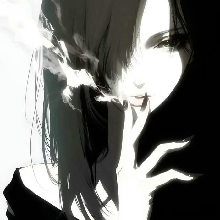 hình ảnh anime che mặt tông lạnh