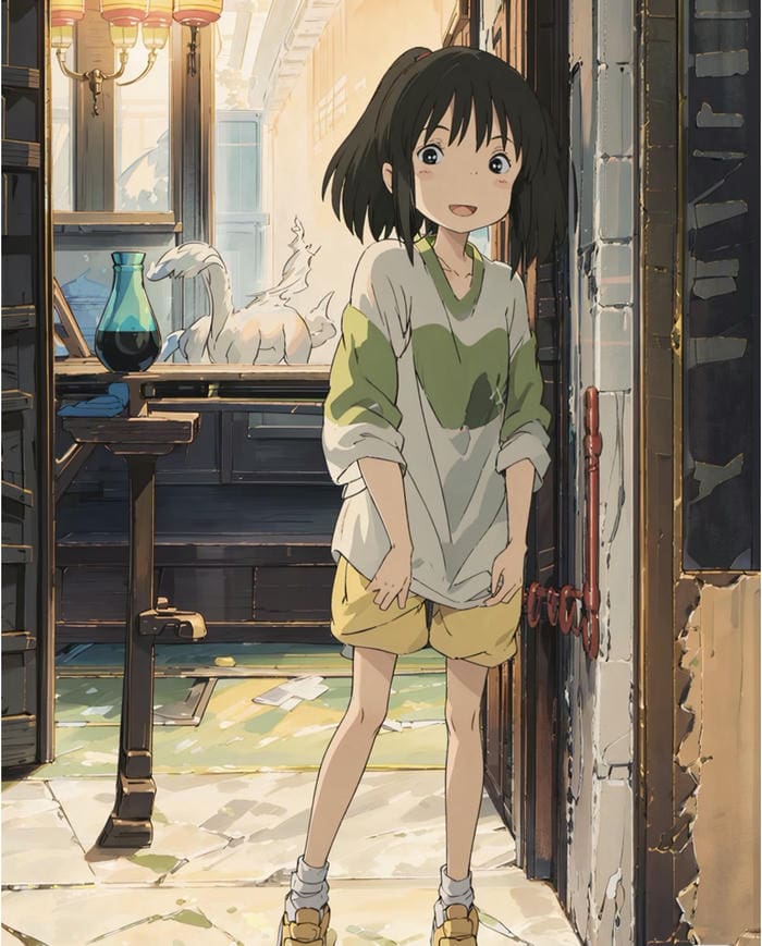 hình ảnh anime chill bàn nhỏ