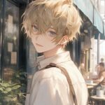 hình ảnh anime chill nắng vàng nhẹ