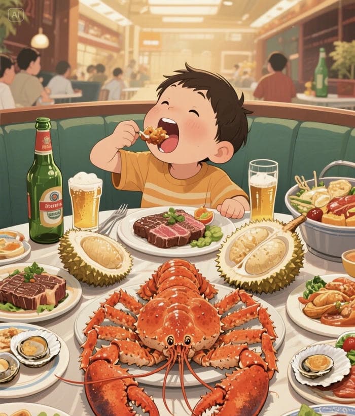 hình ảnh đồ ăn anime khung cảnh ấm