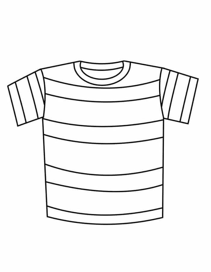 hình ảnh tranh tô màu áo đẹp nhẹ