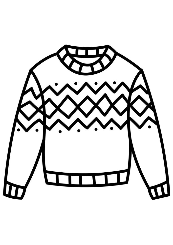 hình ảnh tranh tô màu áo trẻ trung