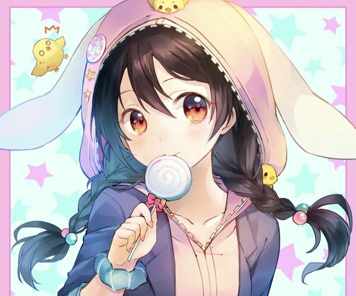 hình anime 4k trang phục hiển thị rõ