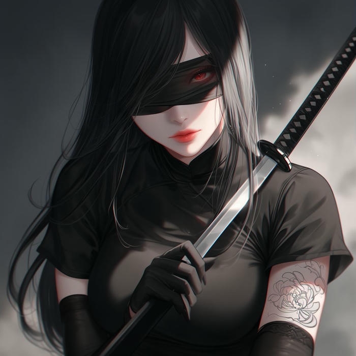 hình anime che mặt nhân vật đơn giản