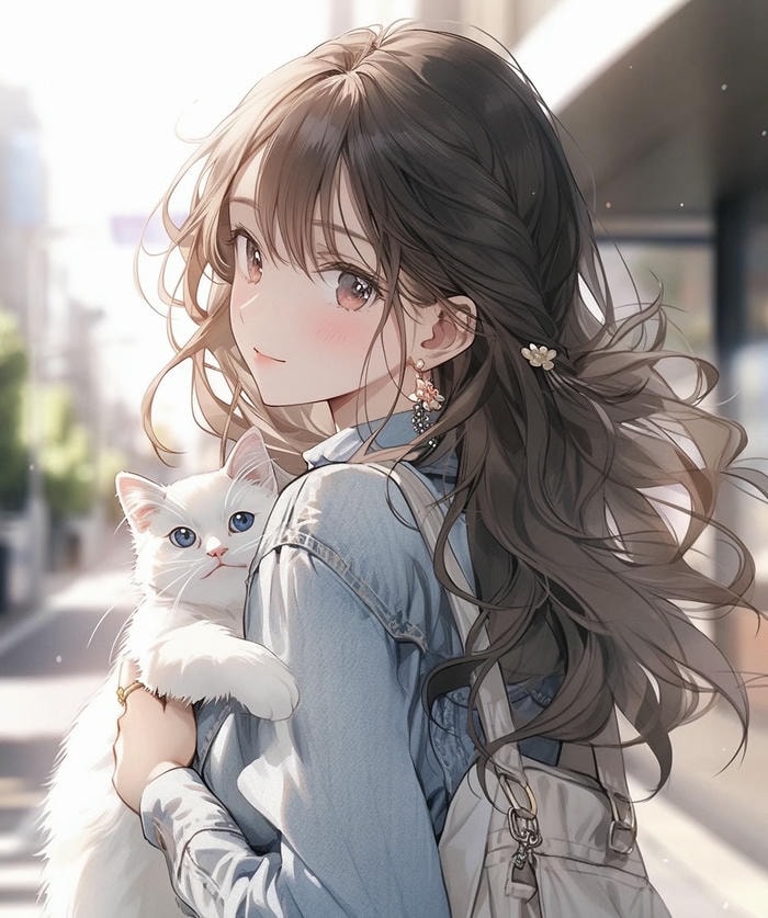 hình anime chill buổi sáng sớm