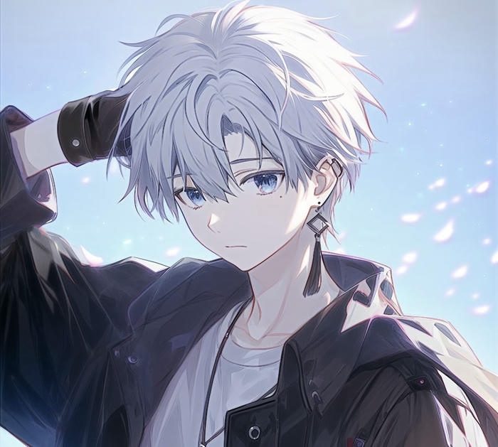 hình anime chill nhân vật ngồi thư giãn