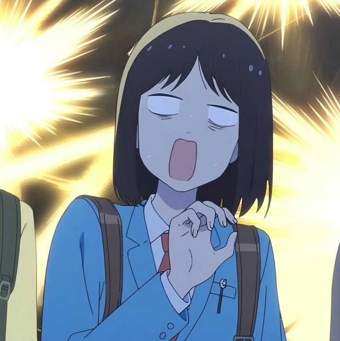 hình anime hài nhân vật la hét