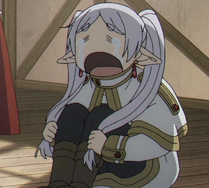 hình anime khóc giọt lệ long lanh