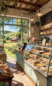 hình đồ ăn anime trình bày đẹp mắt