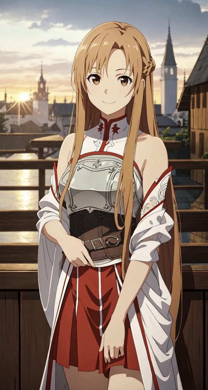 hình nền anime bến xe chiều muộn vắng