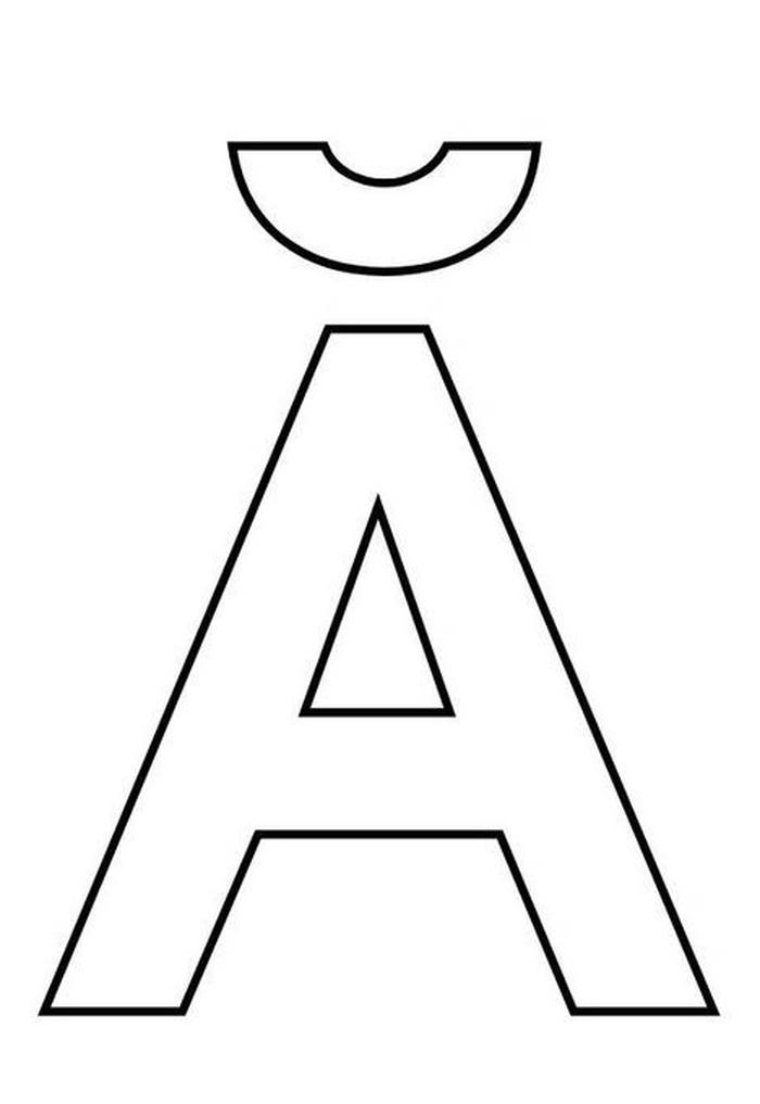 hình tranh tô màu chữ ă tiếng việt đẹp