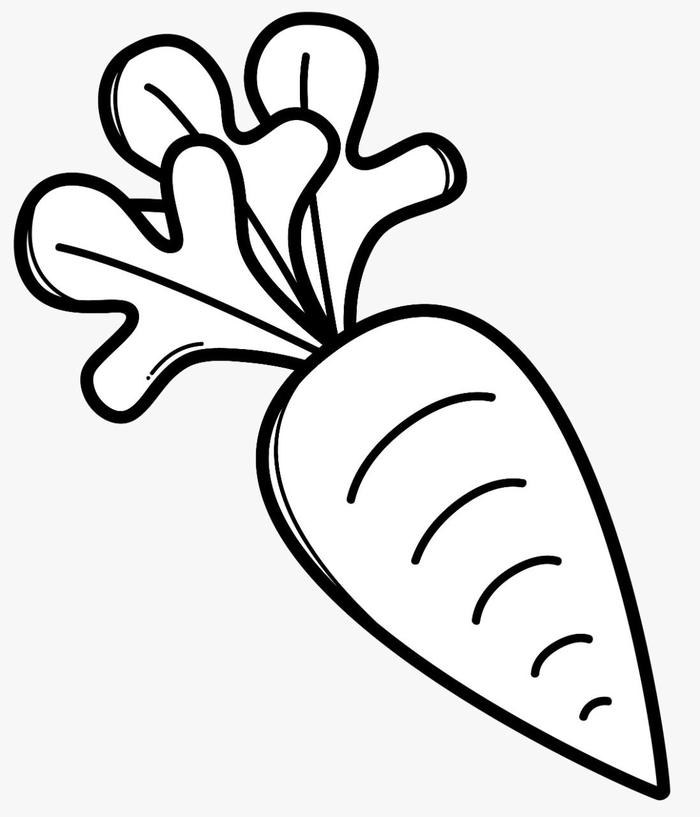 tô màu cà rốt giúp bé thư giãn