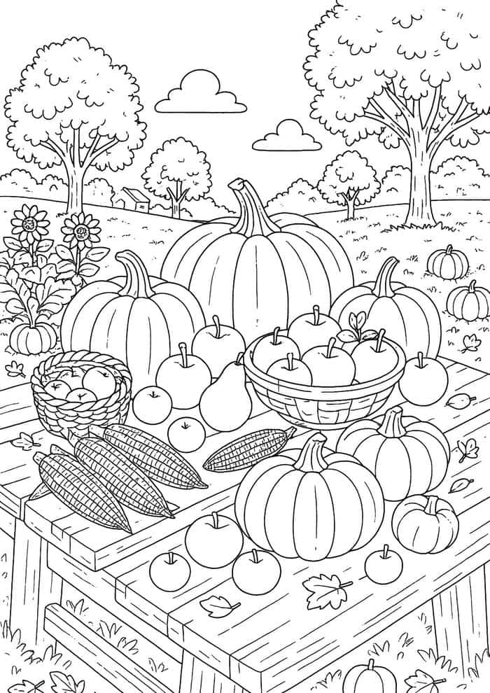 tô màu rau củ quả cho bé nhận biết màu